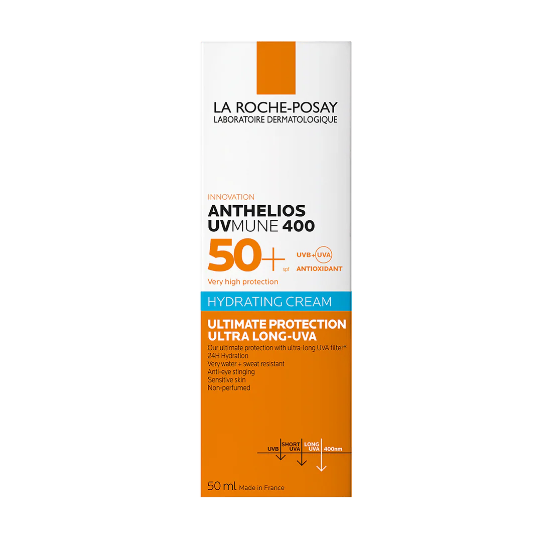 Anthelios UVMune 400 Moisturizing Sunscreen SPF50+
