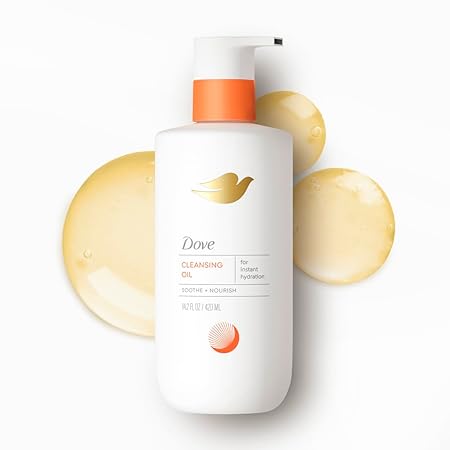 Dove Shower Body Oil Wash for Women - Ultra‑Moisturizing Feminine Wash For Dry & Itchy Skin, 14.2 oz