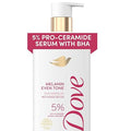 Dove Exfoliating Body Wash Melanin Even Tone Promotes Even Skin Tone 5% pro-ceramide serum with BHA 18.5 oz