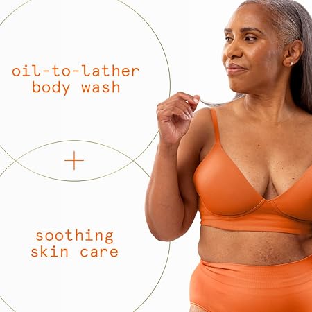 Dove Shower Body Oil Wash for Women - Ultra‑Moisturizing Feminine Wash For Dry & Itchy Skin, 14.2 oz