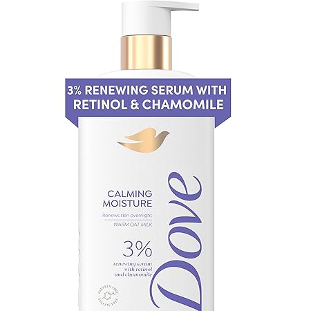 Dove Serum Body Wash Calming Moisture renews skin with Retinol Serum 18.5 Fl Oz