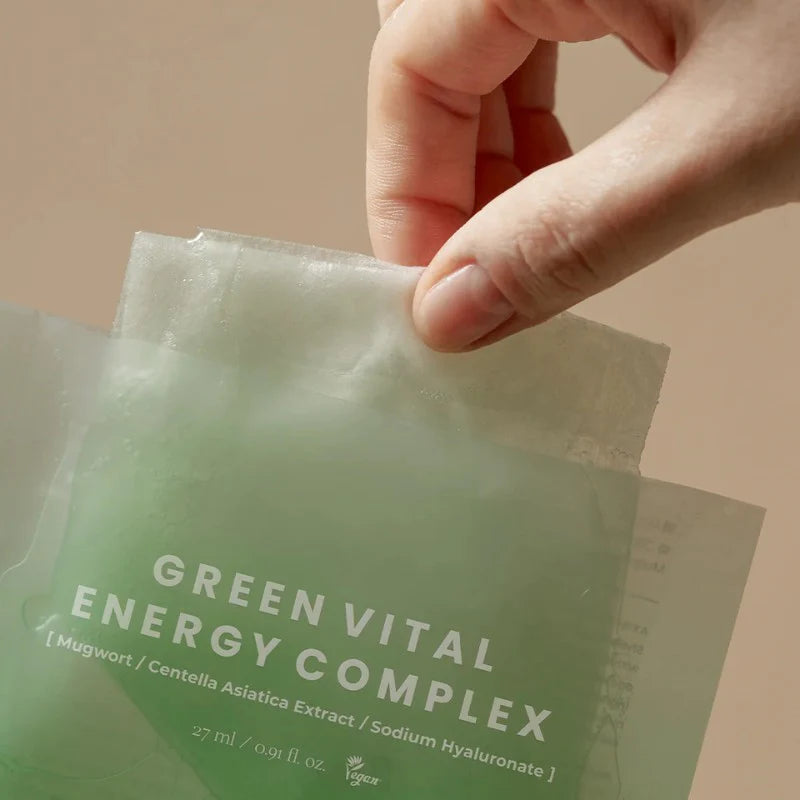 AXIS-Y Mugwort Green Vital Energy Complex Sheet Mask