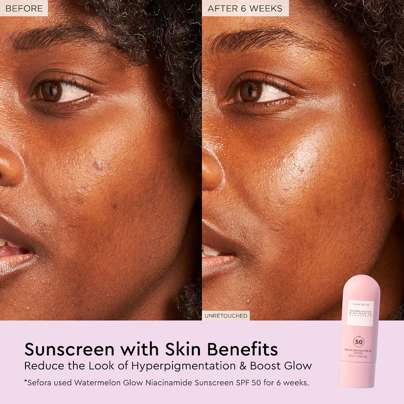 Glow Recipe - Watermelon Glow Niacinamide Sunscreen SPF 50 | 50 mL